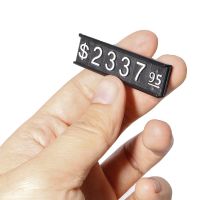 Magnetic Clothing Mini Price Digital Cubes Combined Arabic Numerals Signs Dollar Yen Rmb Euro Currency Symbol Pricing Cube