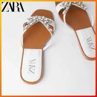 ZARAˉAcrylic and Diamond Sandals slippers