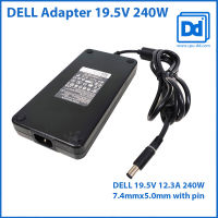 DELL Power Adapter Charger 19.5V 12.3A 240W For Dell notebook laptop สายชาร์จ เดล แท้