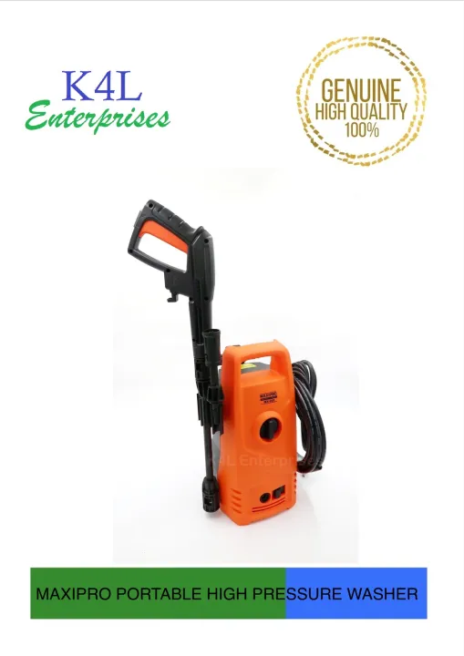 Maxipro Portable Pressure Washer MX202 Lazada PH
