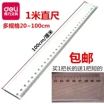 15/20/30/40/50cm Steel Rulers Thickened Metal Rulers with High