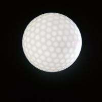 ขายดี [คลังสินค้าพร้อม] ยางสังเคราะห์Golf LEDบอลเรืองแสงMulti-สีถาวรลูกบอลสว่าง