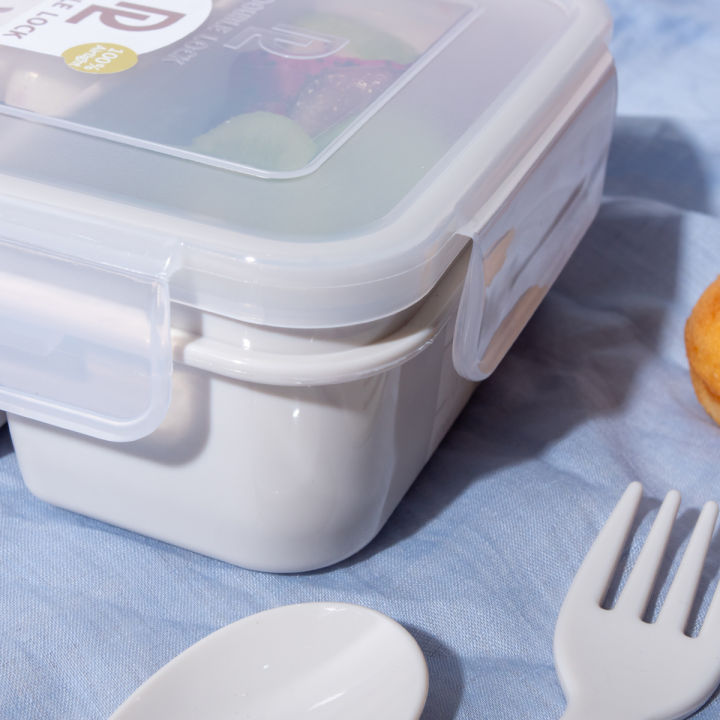jcj-กล่องข้าวพลาสติก-750-มล-แบบแบ่งช่อง-รุ่น-9313-bai-กล่องข้าว-กล่องอาหาร-เวฟได้-rice-box-plastic-food-grade