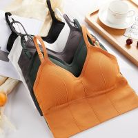 【Hot】 Women 39; S Tube Top Beauty Back Bralette Seamless Sports Bra Women 39; S Underwear Sexy Lingerie Push-Up Bras Crop Backless Unwired Bra