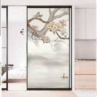 Birds Window Film Privacy  Non Adhesive Glass Sticker Heat Control  Window Coverings Window Tint for Homedecor Window Sticker and Films