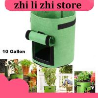 zhilizhi Store 10 Gallon Plant Grow Bags Garden Potato Pot Greenhouse Vegetable Growing Container Moisturizing Vertical Planting Bag