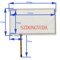 ใหม่เดิม7นิ้ว60PIN 800*480 CLAA070LF09CW จอแสดงผล LCD Touch Screen Digitizer แผงกระจก