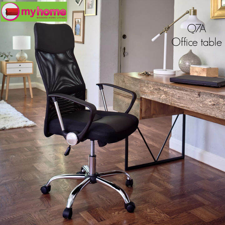 Myhome Ava Office Chair (Black) Lazada PH