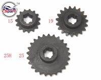 15 19 25 15T 19T 25T Tooth Teeth 6MM 25H Front Sprocket 47CC 49CC Mini Moto Dirt Pit Bike Parts