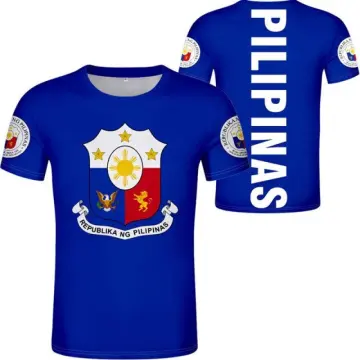 Custom Name Number Philippines Country Flag 3D T-shirts Clothes T