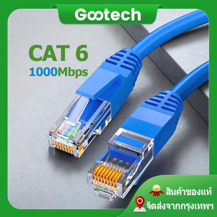 สายแลน-cat6-lan-ความเร็วสูง-1gbps-ใช้งานได้จริง-rj45-สายอินเตอร์เน็ต-5m-50m