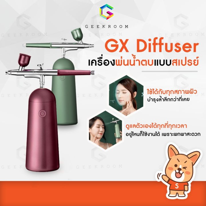 gx-diffuser-เครื่องพ่นไอน้ำนาโนน้ำแร่-เครื่องพ่นโอโซนหน้า-ที่พ่นหน้า-สเปรย์ฉีดหน้า-สปาหน้า-japan-oxygen-nanometer-spray