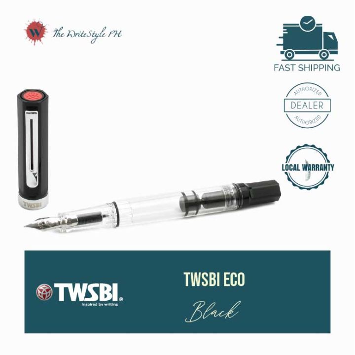 TWSBI ECO Black Fountain Pen