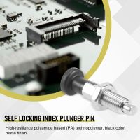 M10 Stainless Steel Self Locking Index Plunger Pin With Self Locking Function For Dividing Head For Sophisticated Position Locating