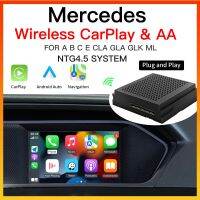 Wireless CarPlay for Mercedes Benz Class ML/GL A B C E CLA GLA GLK W204 NTG 4.5 with Android Auto AirPlay Navigation Functions