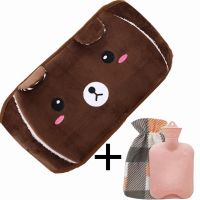 2022 Kawaii Water Bottle Belt Large Hand Warmer Cute Animal Hot Water Bottle Belt Hot Water Bag Hot Water Cover Bottle Heater