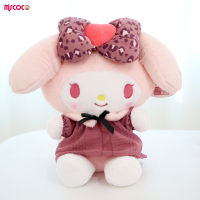 MSCOCO ตุ๊กตาตุ๊กตาของเล่นยัดไส้ Sanrio น่ารักน่ารักสร้างสรรค์จำลอง Boneka Mainan สำหรับเด็กของขวัญสะดวกสบายสำหรับเด็ก