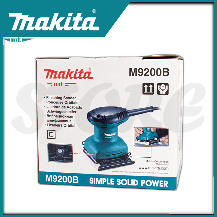 makita-เครื่องขัดกระดาษทรายไฟฟ้าแบบสั่น-จตุรัส-รุ่น-m9200b