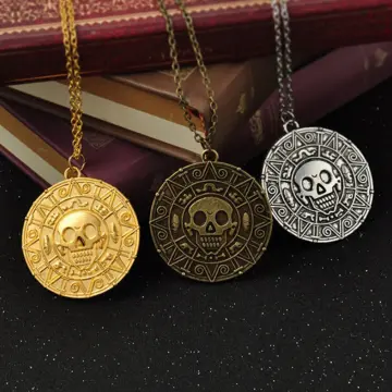 Pirates of the Caribbean Aztec Coin Necklace - Pirates IN the Caribbea –  Pixie Dusted Stitches