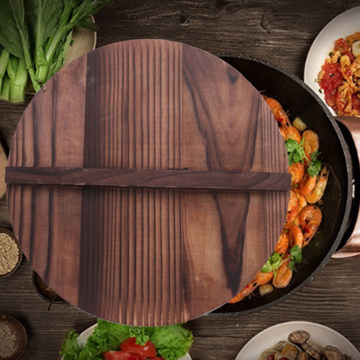 2x-kitchen-multi-functional-wooden-pot-cover-handle-pan-lid-eco-friendly-anti-scalding-wood-baking-pot-lids-cover-26cm