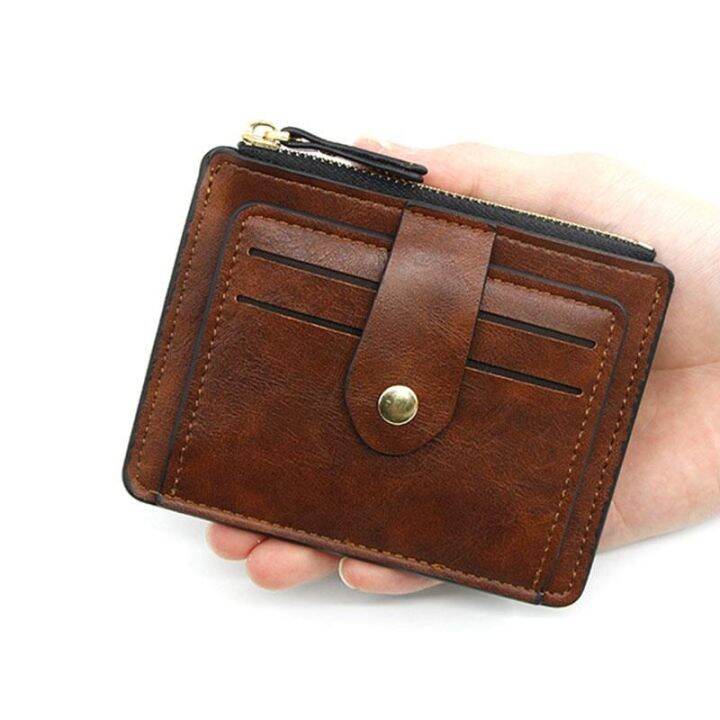 men-small-fashion-credit-id-card-holder-wallet-male-slim-leather-wallet-with-coin-pocket-brand-designer-brown-business-purse