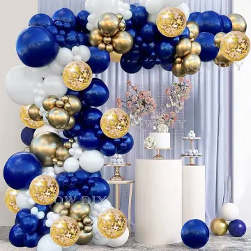 Baby Shower Boy Decorations, Baby Party Decorations Blu Palloncini