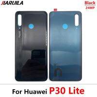 ใหม่ฝาครอบด้านหลังสำหรับ Huawei P30 / P30 Lite/ P30 Pro ฝาหลังแบตเตอรี่ฝาปิดครอบแบตเตอรี่พร้อมกาวสติกเกอร์ที่ติดโลโก้อะไหล่