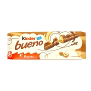 Bánh socola Kinder Bueno 8 twin Bars Chocolate trọng lượng 344gr bịch 8