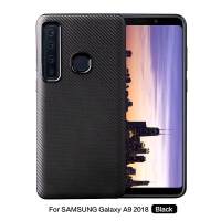 Googlehitech ​​​For สำหรับ Samsung Galaxy A7 50 2018 / Samsung Galaxy A7 50 หรูหรายืดหยุ่นสังเคราะห์คาร์บอนไฟเบอร์กรณีปกอ่อนสำหรับ Samsung Galaxy A7 50 2018 ซอฟท์ซิลิโคนคาร์