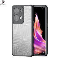 DUX DUCIS Siri AIMO,OPPO Reno9 Pro Plus Kes Anti-Cap Jari Perlindungan Ramping Langsing untuk Opp. O Reno9โปร Belakang Kes