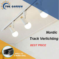 Nordic Track Verlichting Armatuur Voor Kleding Winkel Moderne Minimalistische Kleurrijke Spoor Lamp Versbare Rail Spots