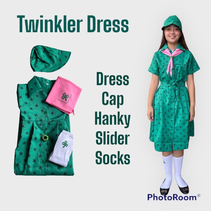 SCOUTING UNIFORM TWINKLER DRESS SET | Lazada PH