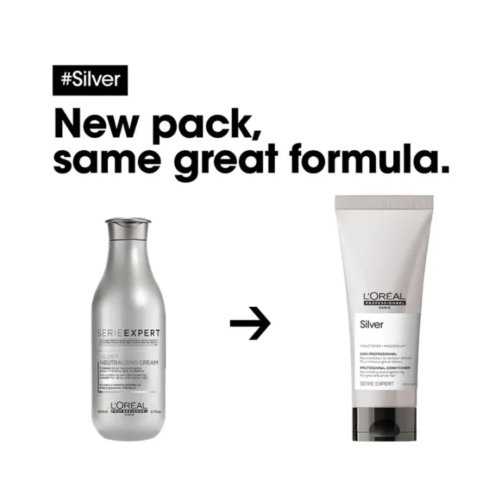 )"[L'Oréal Serie Expert Silver Conditioner (Neutralizing Cream) 200ml