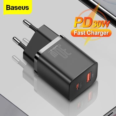 Baseus อะแดปเตอร์ชาร์จในรถยนต์ Super Si 30W USB C,สำหรับ iPhone 14 13 12 Pro Max iPad Type QC 3.0 PD ชาร์จเร็ว Xiaomi