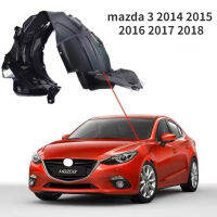 Bochang บังโคลนหน้าซับไดรเวอร์ด้านหน้าแผงด้านในที่หุ้มพลาสติกโล่สำหรับ Mazda 3 2014 2015 2016 2017 2018