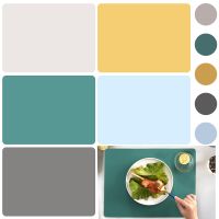 【YY】30*40cm Silicone Waterproof Placemat Table Mat Heat Insulation Anti-skidding Washable Durable For Kitchen Dining