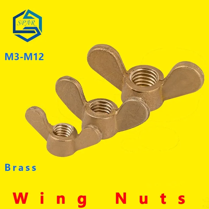 Wing Nuts Hand Tighten Nut Butterfly Nuts Butterfly Nut Ingot Wing