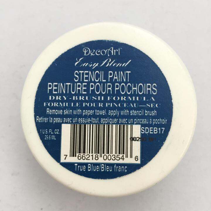 DecoArt Easy Blend Stencil Paint (DRY-BRUSH) SDEB17 True Blue | Lazada