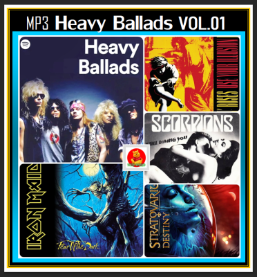 [USB/MP3] สากลเฮฟวี่บัลลาด Heavy Ballads Vol.01 #เพลงสากล #เพลงเมทัลร็อค #เพลงยุค80