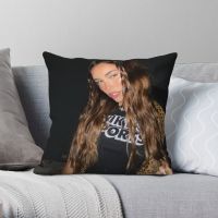 Madison Beer Pillowcase Polyester Linen Velvet Pattern Zip Decorative Pillow Case Home Cushion Case