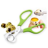 ◄ Creative Stainless Steel Cut Whisk Egg Apparatus Pigeon Quail Egg Scissor Bird Opener Kitchen Tool Clipper Gen Eggshell Cutter