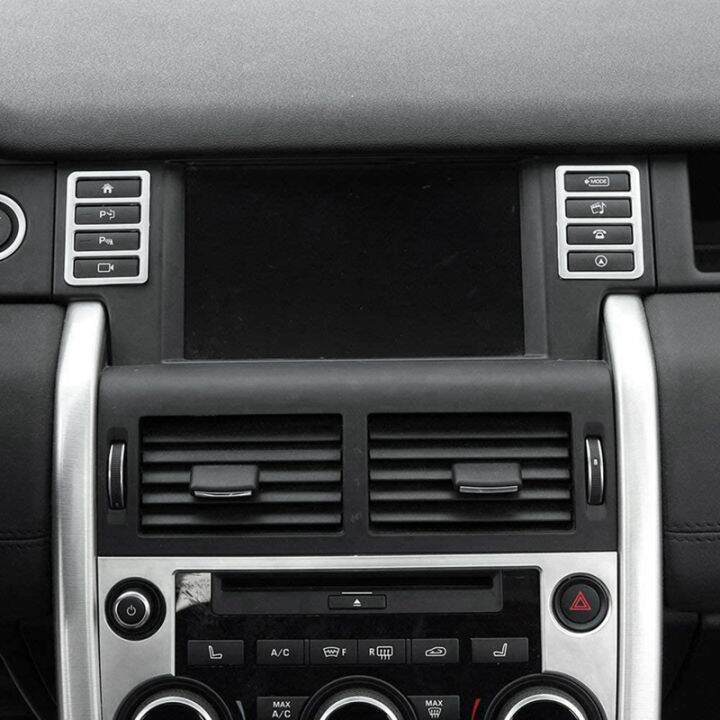 1-pair-car-consoles-multimedia-button-frame-trim-cover-dashboards-decoration-plastic-for-land-rover-discovery-sport-2015-2019