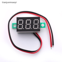 Tianjunmaoyi เครื่องวัดแรงดันไฟฟ้าแผงแรงดันไฟฟ้า,DC 4.5-30V 3 Bits ดิจิตอลจอแสดงผลแอลอีดีแดง