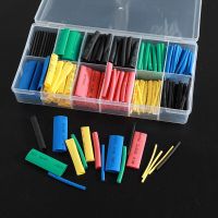 280pcs Color Heat Shrink Tube Kit With Box Polyolefin Cable Sleeve Wrapping for Wire Protector Electric Sheath Set 2:1 Electrical Circuitry Parts