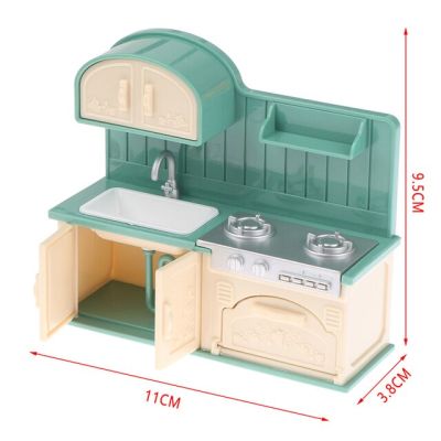 ชุดเครื่องครัวขนาดเล็ก1ชุด1:12ของเล่นบ้านตุ๊กตาพลั่วเตาอบขนาดเล็กหม้อกาต้มน้ำคนทำอาหารการทำอาหารของเล่นตกแต่งภาชนะในห้องครัว