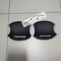 เบ้ากลม Triton 2 ประตู ใส่ได้ตั้งแต่ปี 2005 ถึง 2021 สีดำด้าน