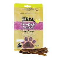 Zeal Lamb Sticks Dog Treats ขนมสุนัข กล้ามเนื้อแกะ นิวซีแลนด์ 1x125G