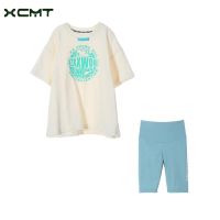 Spot parcel post Girls Sports Summer Korean Style Western Style Childrens Baby Online Red Casual Short Sleeve T Quick-Drying T-shirt