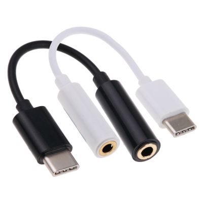 Mobile phone bluetooth headset adapter audio cable 2pro adapter type-c to 3.5MM adapter cable 10 cm Cables