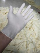 Găng tay  Mega glove latex y tế đóng bịch 100 cái 50 đôi, hàng mới 100%